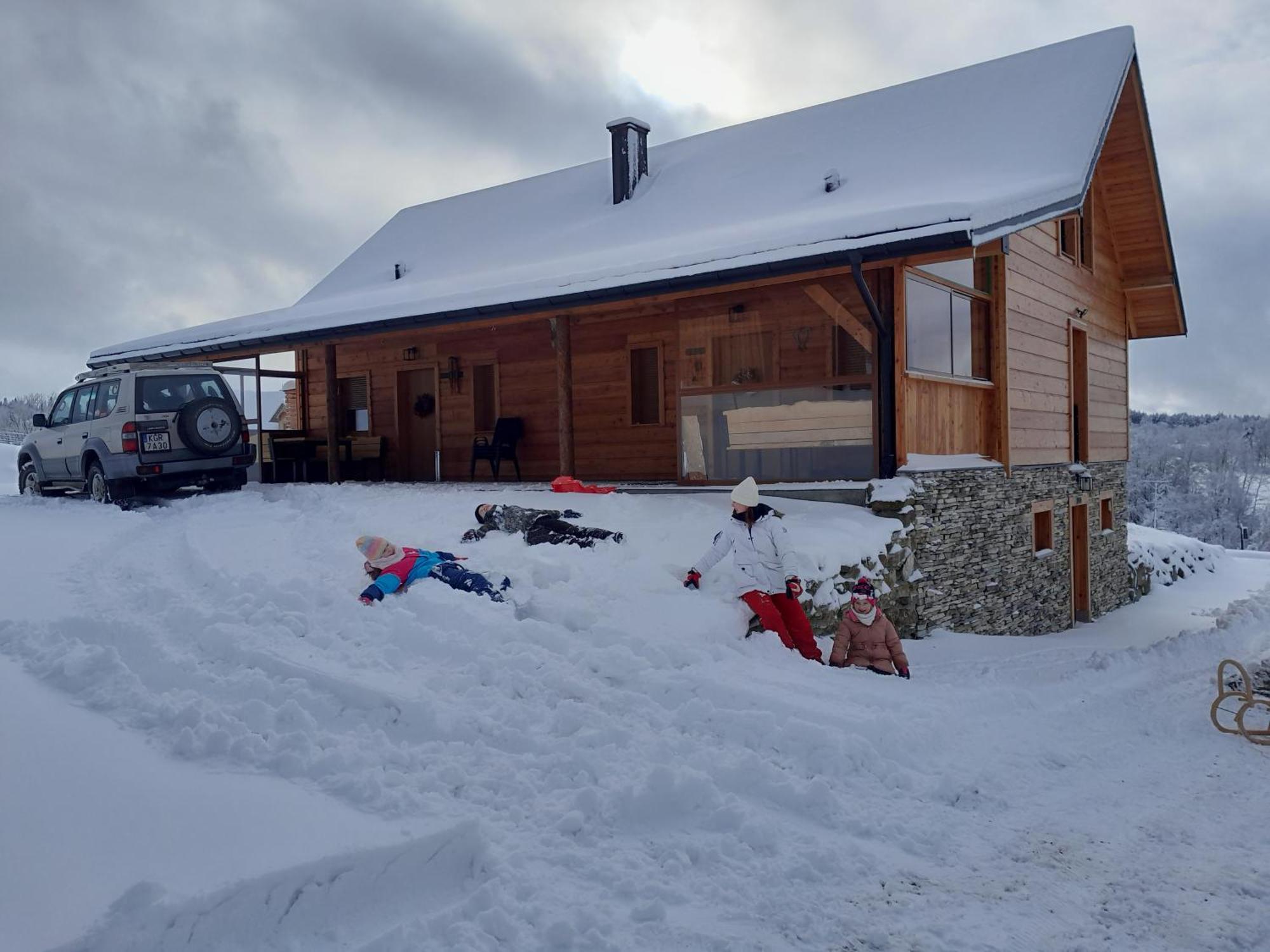 Ferienwohnung Kuznia Nowica Uscie Gorlickie Exterior foto
