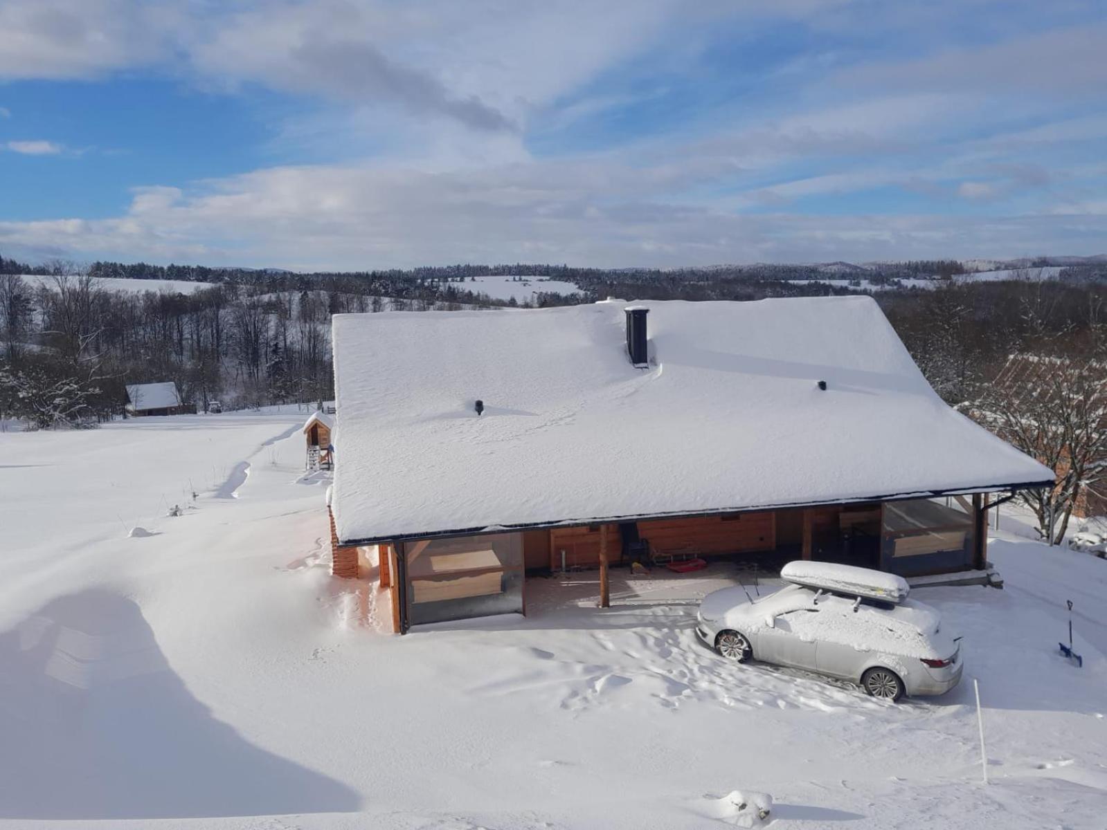 Ferienwohnung Kuznia Nowica Uscie Gorlickie Exterior foto